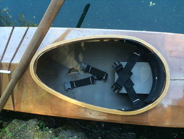 Modifying an F1 kayak to paddle with injury