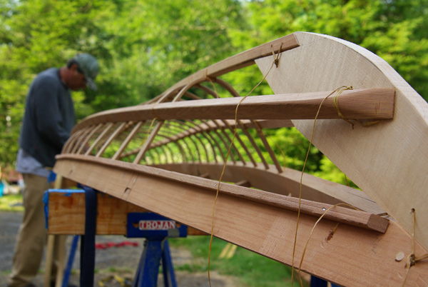 building a skin on frame kayak step by step