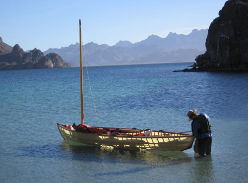 camp-cruising the sea of cortez in a skin on frame sailboat