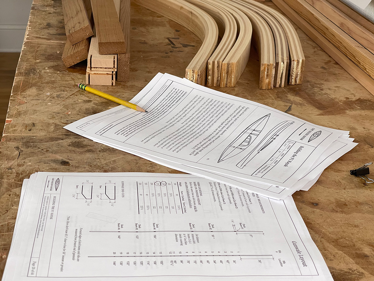skin on frame kayak plans